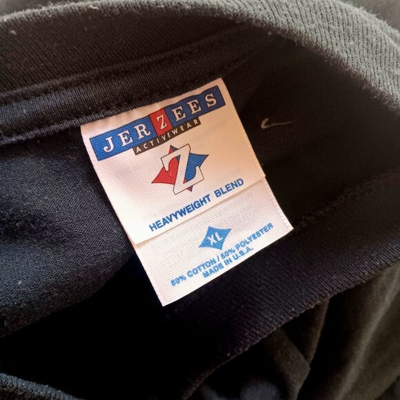 Vintage XL T-shirt Halloween "Punkin Patch 1990's Jerzees " Scarecrow Pumpkin US - Picture 6 of 6